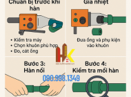 Top lỗi khi hàn ống PPR và cách khắc phục – Cẩm nang sử dụng máy hàn ống PPR đúng kỹ thuật